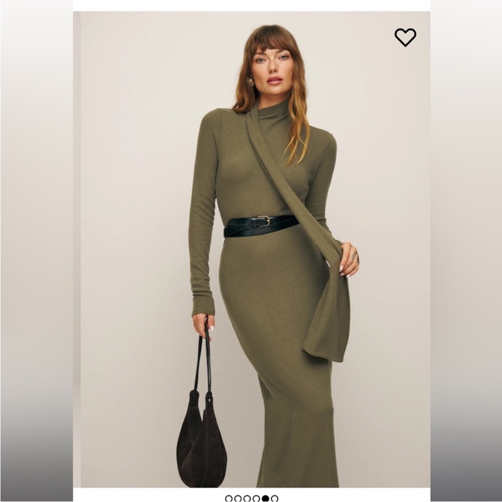 Reformation Azure knit dress